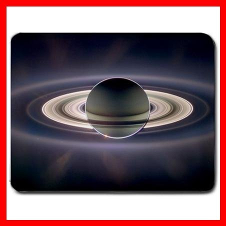 In Saturn's Shadow Space Fun Mouse Pad MousePad Mat 038