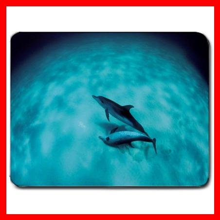 Sun Dolphin Art Sea Animal Mouse Pad MousePad Mat 044