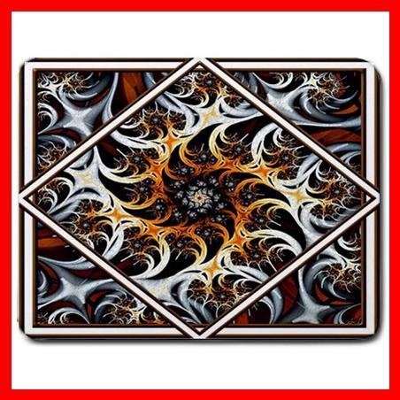 Spiral Pattern Art Hobby Fun Mouse Pad MousePad Mat 051