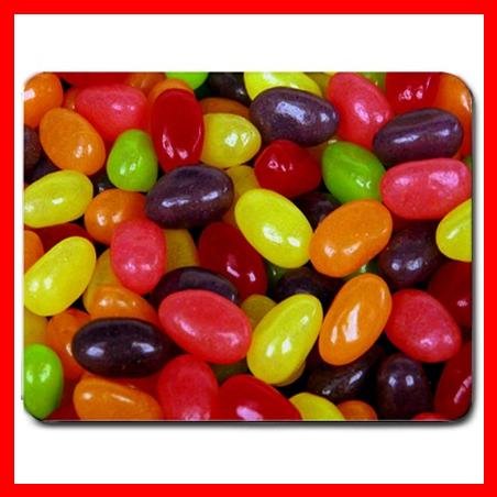 Jelly Beans Bean Candy Hobby Fun Mouse Pad MousePad Mat 065