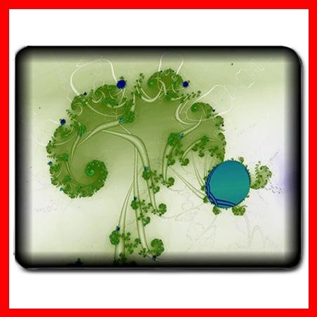 Green Tree Holding A Lake Mouse Pad MousePad Mat 074