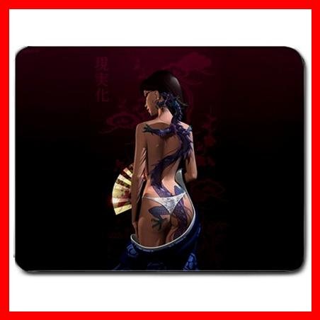 Asian Dragon Lady Fantasy Mouse Pad MousePad Mat 103
