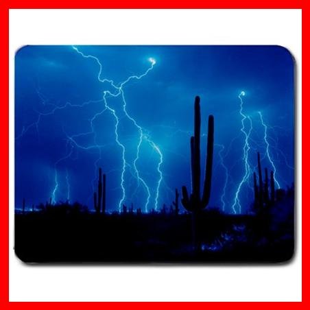 Desert Strike Blue Lightning Mouse Pad MousePad Mat 118