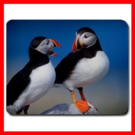 A Pair Of Puffins Wild Bird Mouse Pad MousePad Mat 130