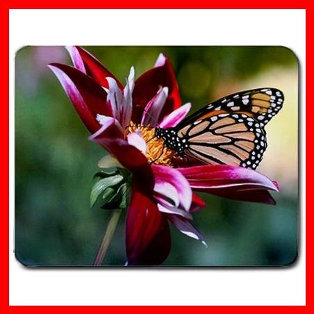 Flowers And Butterfly Hobby Mouse Pad MousePad Mat 141