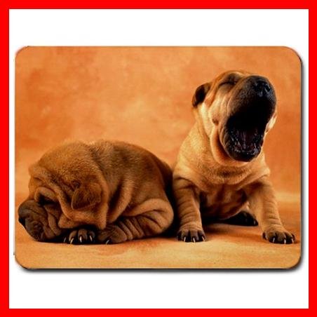Shar Pei Puppy Dog Pet Animal Hobby Mouse Pad MousePad Mat 177