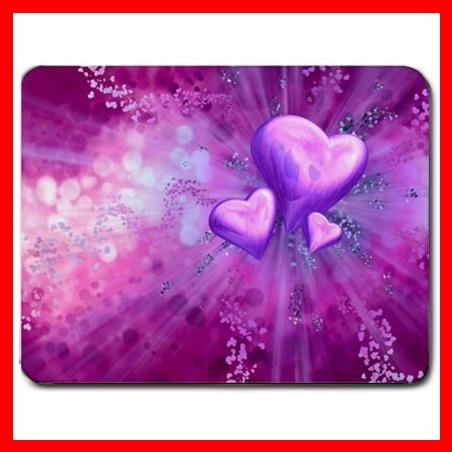 Purple Heart Love Hobby Fun Mouse Pad MousePad Mat 186