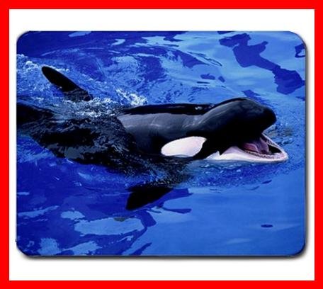 Killer Whale Sea Animal Mouse Mouse Pad MousePad Mat 195