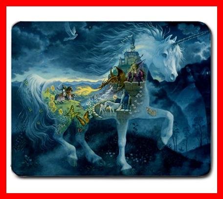 Mystic Unicorn Dream Fantasy Mouse Mouse Pad MousePad Mat 201