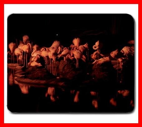 Pink Flamingos Party Night Mouse Mouse Pad MousePad Mat 204
