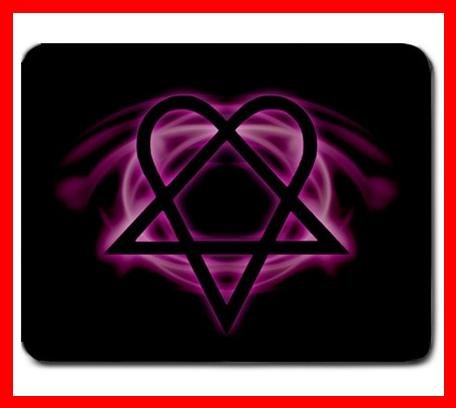 Pink Heartagram Hobby Cool Mouse Mouse Pad MousePad Mat 208