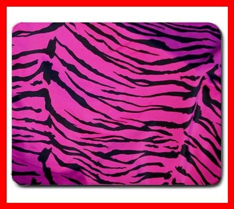 Pink Tiger Skin Print Animal Mouse Mouse Pad MousePad Mat 209