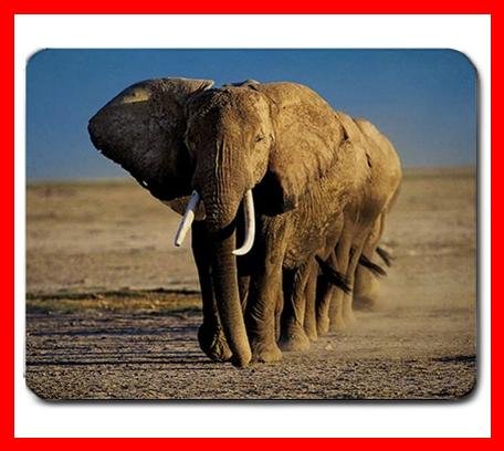 Elephant Troops Animal Hobby Mouse Pad MousePad Mat 234