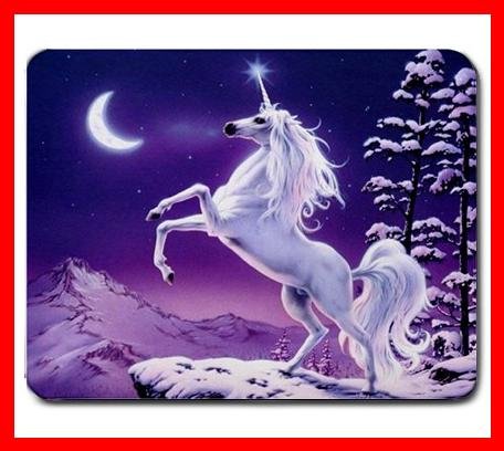 Unicorn Magic Snow Moon Hobby Mouse Pad MousePad Mat 235