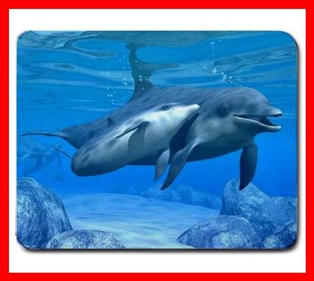 Dolphin Aquatic Mammal Sea Mouse Pad MousePad Mat 237