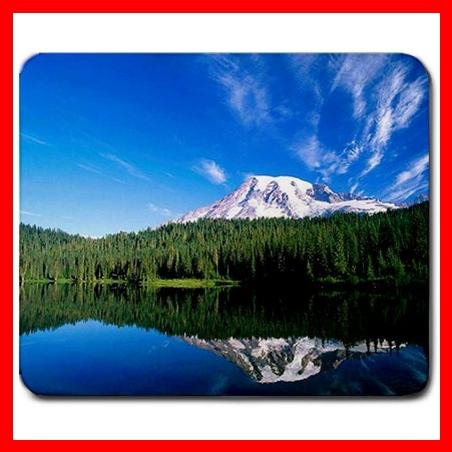 Beautiful Lake Snow Mountain Mouse Pad MousePad Mat 245