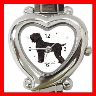 Black Russian Terrier Dog Pet Hobby Italian Charm Wrist Watch 019