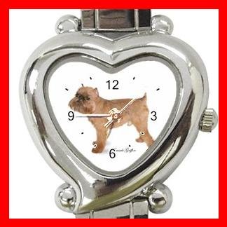 Brussels Griffon Dog Pet Hobby Italian Charm Wrist Watch 020