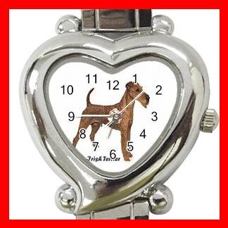 Irish Terrier Dog Pet Hobby Italian Charm Wrist Watch 024