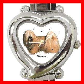Lhasa Apso Dog Pet Hobby Italian Charm Wrist Watch 025