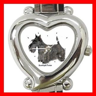 Scottish Terrier Dog Pet Hobby Italian Charm Wrist Watch 028