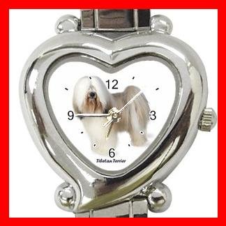 Tibetan Terrier Dog Pet Hobby Italian Charm Wrist Watch 029