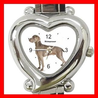 Weimaraner Dog Pet Hobby Italian Charm Wrist Watch 031