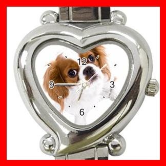Cavalier King Charles Spaniel Dog Pet Hobby Italian Charm Wrist Watch 067
