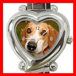 Foxhound Dog Pet Hobby Italian Charm Wrist Watch 072