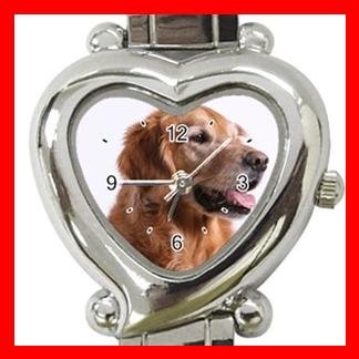 Golden Retriever Dog Pet Hobby Italian Charm Wrist Watch 077