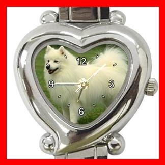Spitz Dog Pet Hobby Italian Charm Wrist Watch 094