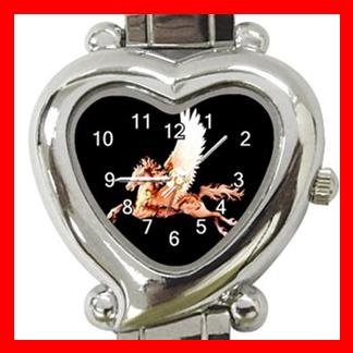 Carousel Horse Myth Fantasy Italian Charm Wrist Watch 100