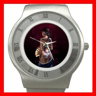 Asia Dragon Lady Myth Stainless Steel Wrist Watch Unisex 024
