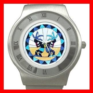 Kokopelli Kokopele Love Stainless Steel Wrist Watch Unisex 082