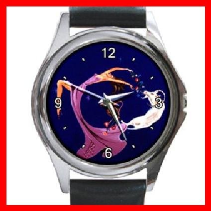 Capricorn Zodiac Hobby Round Metal Wrist Watch Unisex 054
