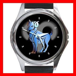 Aries Zodiac Hobby Round Metal Wrist Watch Unisex 097