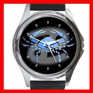 Cancer Zodiac Hobby Round Metal Wrist Watch Unisex 098