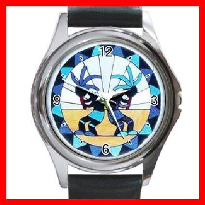 Kokopelli Kokopele Love Round Metal Wrist Watch Unisex 103