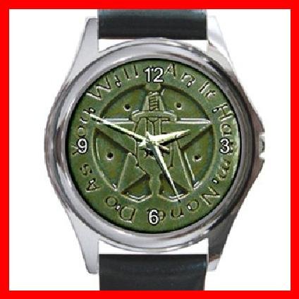 The Wiccan Rede Round Metal Wrist Watch Unisex 132