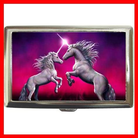 Unicorn Dance Myth Fantasy Fun Cigarette Money Case 033