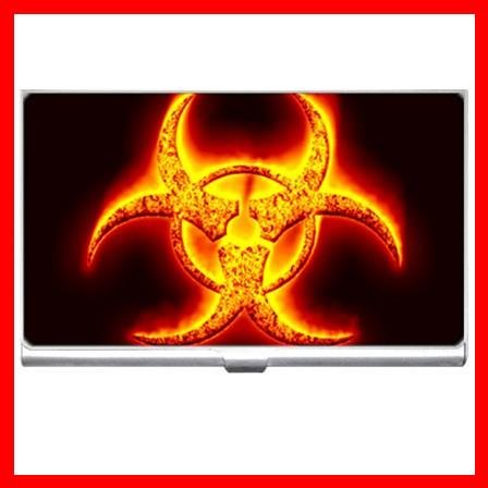 Biohazard Bio Hazard Golden Business Credit Card Case 28
