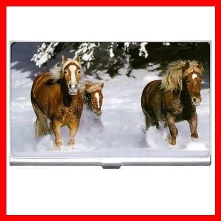 Horses Running Animals Business Credit Card Case 30