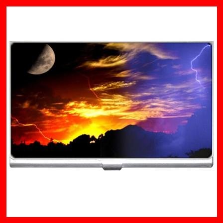 Sun Moon Light Nature Business Credit Card Case 33