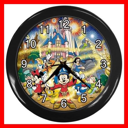 Mickey Mouse Friends Family Kids Decor Wall Clock-Black 030