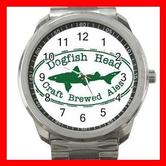 DogFish Head BEER Hobby Silvertone Sports Metal Watch 023