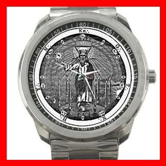 Knight of East and West Silvertone Sports Metal Watch 079