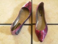 FABULOSITY MULTI-COLORED LEATHER STUDDED FLAT SHOES