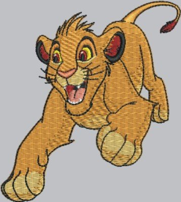 1812 Simba cartoon lion