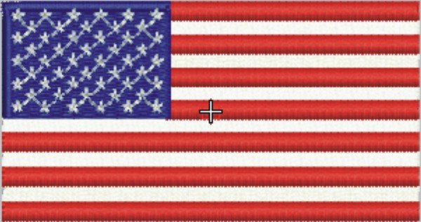 1828 USA Flag