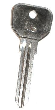 KEY BLANK MG Vauxhall 1969 1970 1971 1972 & Triumph Stag TR7 TR8 Ignition Ignition Door